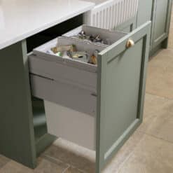 Pembridge Reed Green, by Stori Kitchens - Envi Space Bin