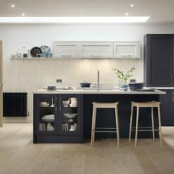 Newcombe Indigo and Light Grey_Main Shot - available from Riley James Kitchens